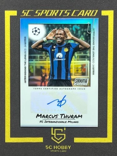 Marcus Thuram 2024 Topps Stadium Club Chrome UEFA