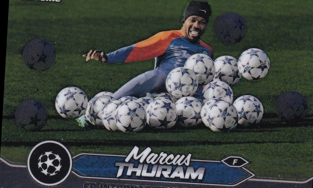 Marcus Thuram 2023 Topps Stadium Club Chrome UEFA Champions League