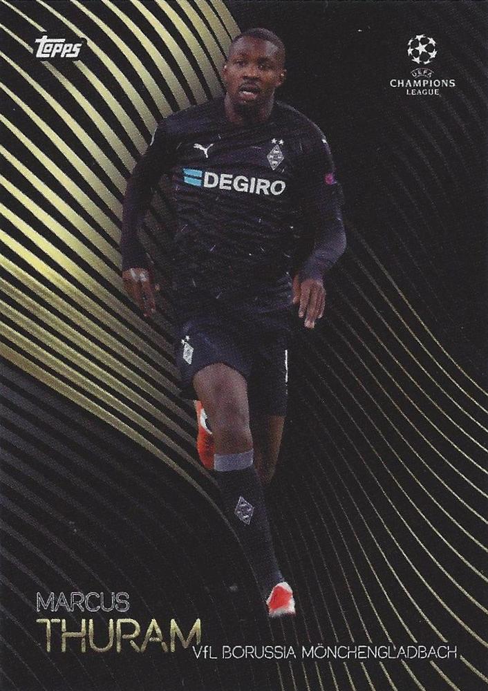 Marcus Thuram 2021 Topps Knockout UEFA Champions League