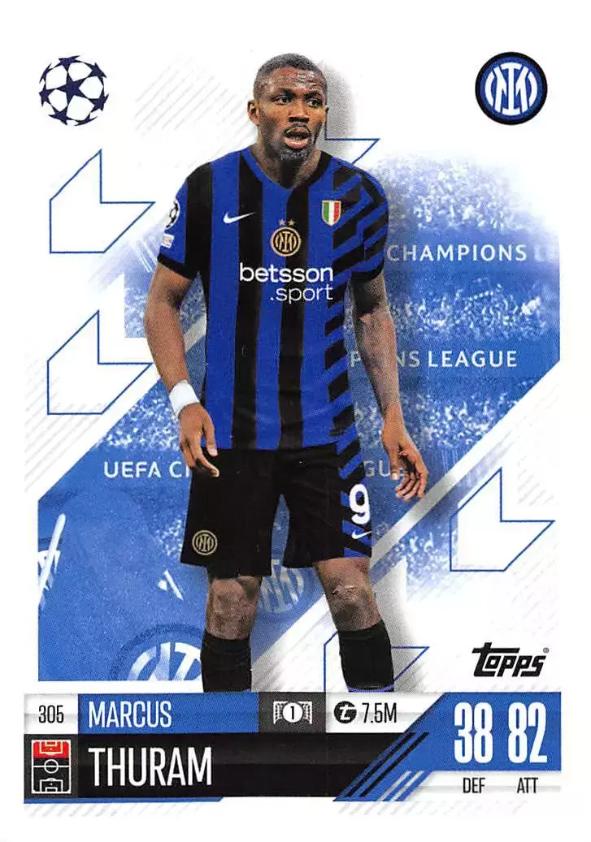 Marcus Thuram 2024 Topps Match Attax UEFA Club Competitions