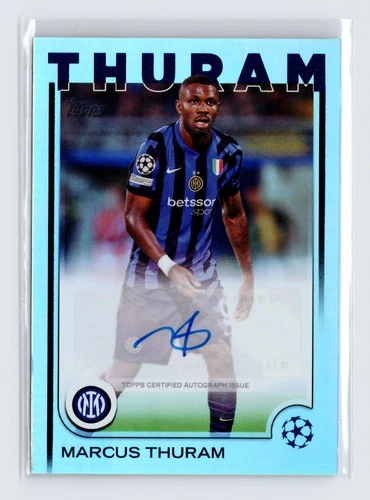Marcus Thuram 2024 Topps UEFA Champions League Foil