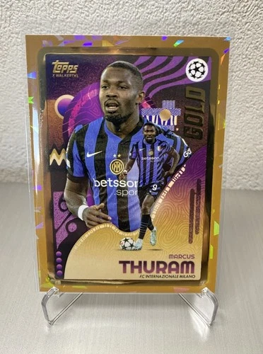 Marcus Thuram 2024 Topps UEFA Club Competitions Gold