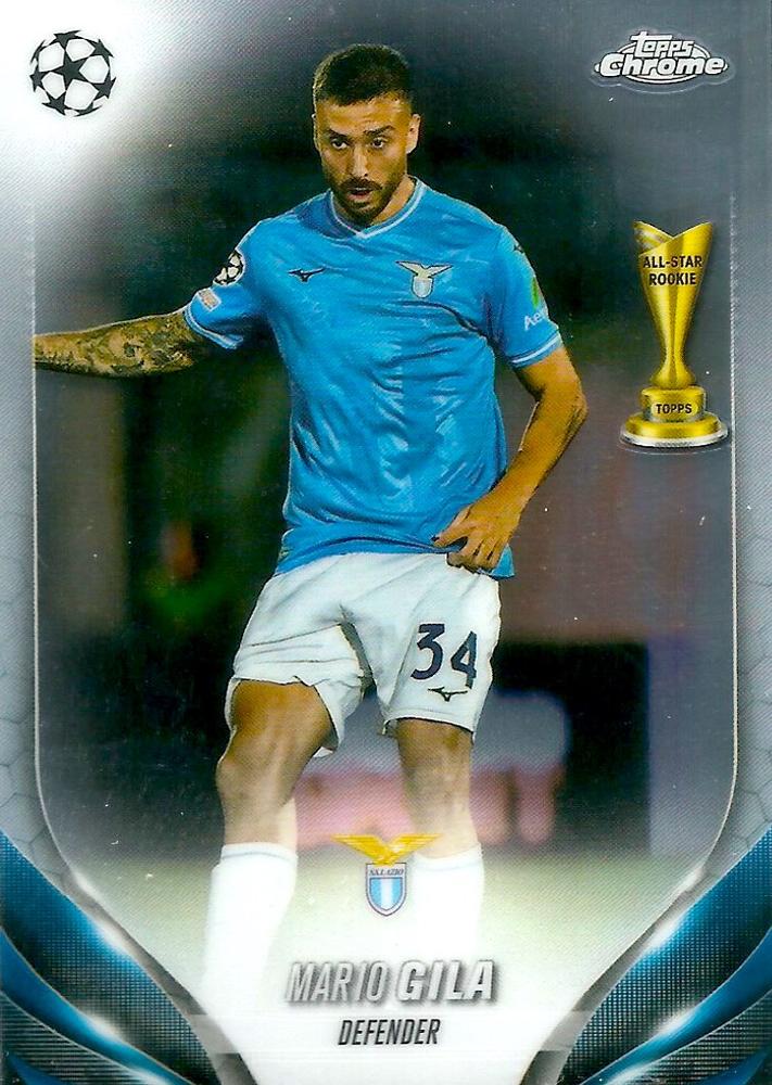 Mario Gila 2023 Topps Chrome UEFA Club Competitions