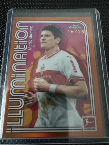 Mario Gomez 2025 Topps Chrome Bundesliga Illumination /25