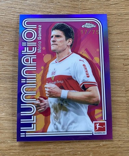 Mario Gomez 2025 Topps Chrome Bundesliga Purple /75