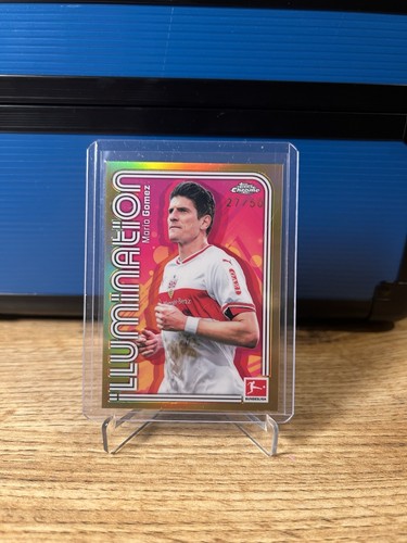 Mario Gomez 2026 Topps Chrome Gold /50