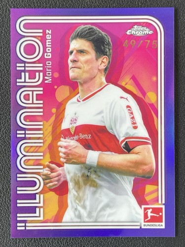 Mario Gomez 2025 Topps Chrome Purple /75