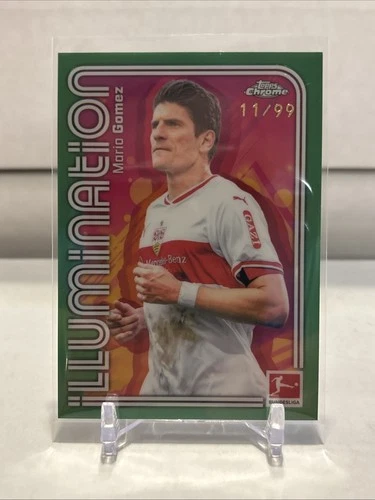 Mario Gomez 2025 Topps Chrome Verde /99