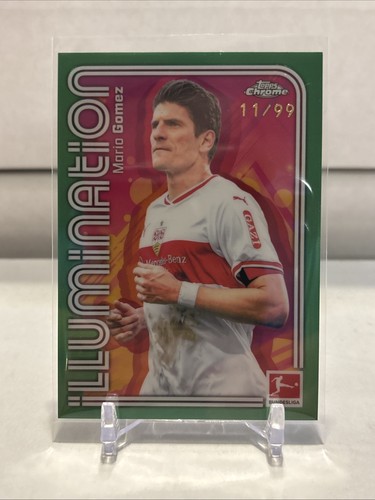 Mario Gomez 2025 Topps Cromo Bundesliga Verde /99