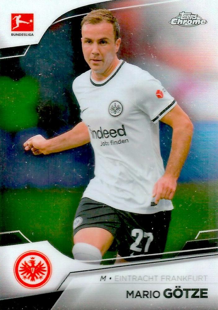Mario Götze 2022 Topps Chrome Bundesliga 36