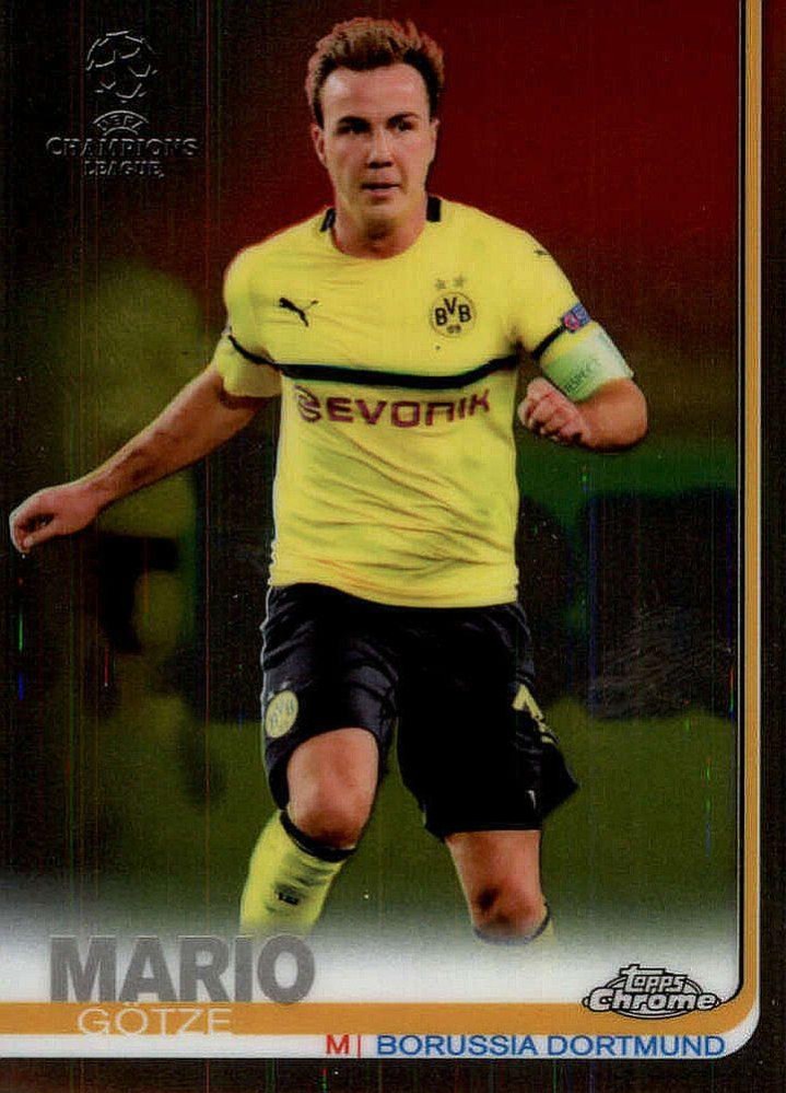 Mario Götze 2018 Topps Chrome UCC 41