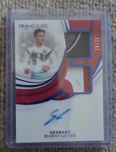 Mario Götze 2018 Panini Immaculate /25