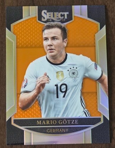 Mario Götze 2016 Panini Select Orange 36/75