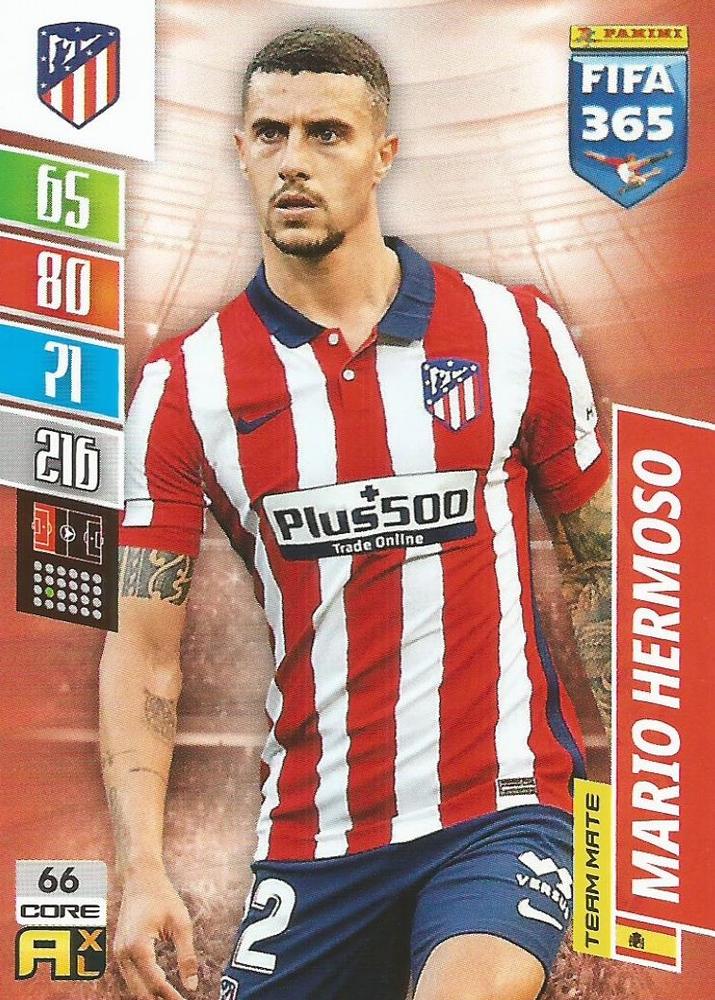 Mario Hermoso 2022 Panini Adrenalyn XL FIFA 365