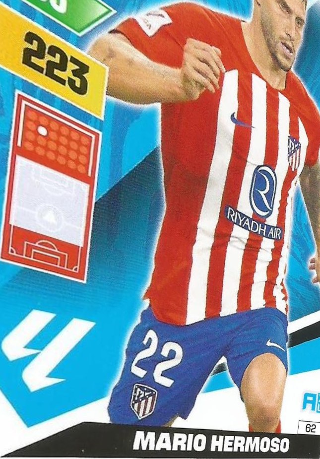 Mario Hermoso 2023 Panini Adrenalyn XL La Liga
