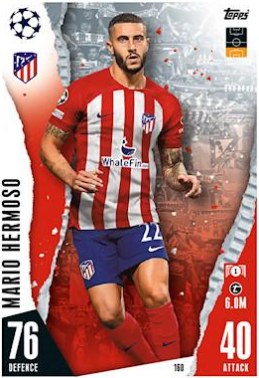 Mario Hermoso 2023 Topps Match Attax UEFA Club Competitions
