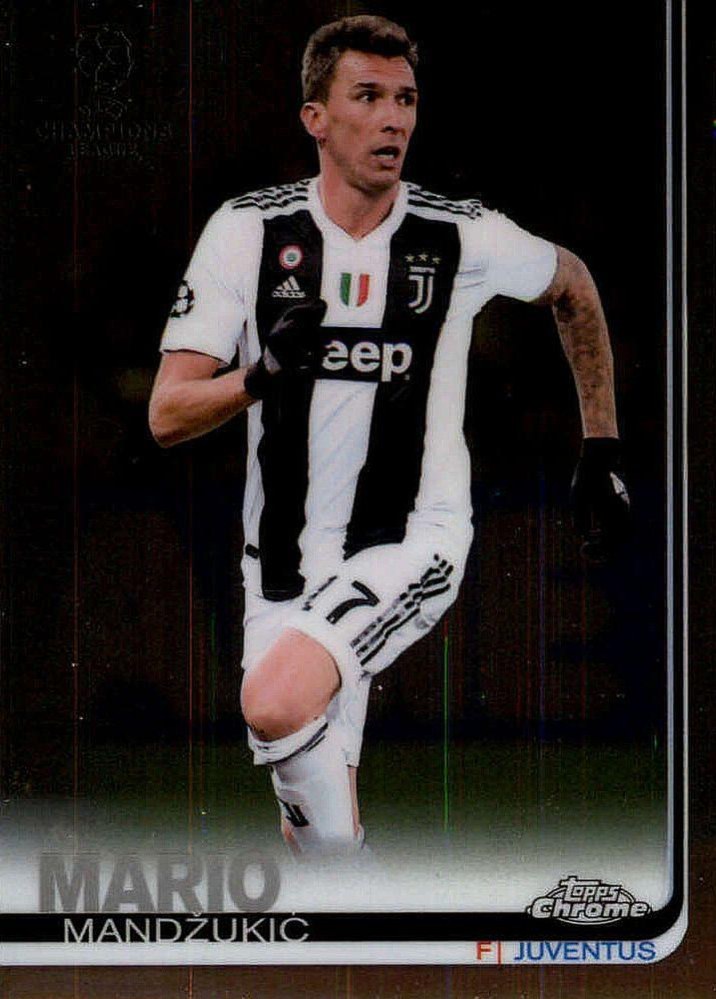 Mario Mandžukić 2018 Topps Chrome UCC 64