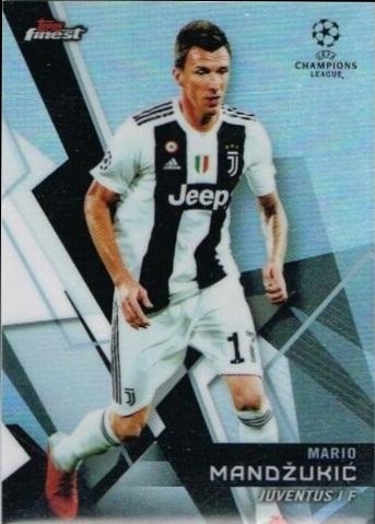 Mario Mandžukić 2018 Topps Finest UEFA 109