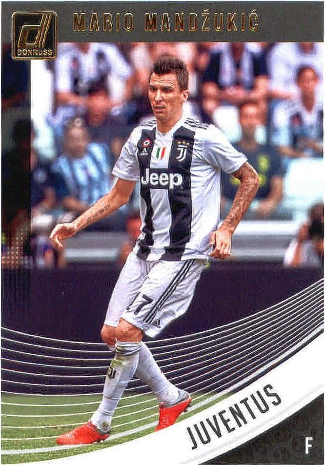 Mario Mandzukic 2018 Panini Donruss Soccer 2