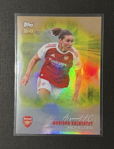 Mariona Caldentey 2025 Topps Arsenal Team Set /49