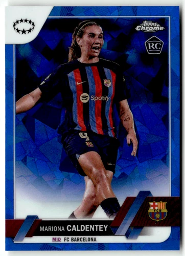 Mariona Caldentey 2023 Topps Women's Champions League Sapphire