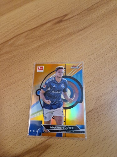 Marius Bülter 2022 Topps Bundesliga Finest Orange /25