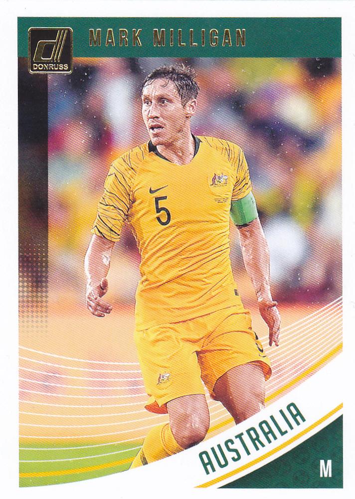 Mark Milligan 2018 Panini Donruss Soccer 97