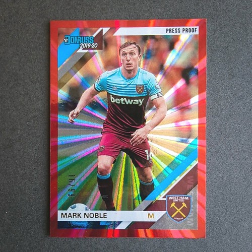 Mark Noble 2019 Panini Donruss 16/99