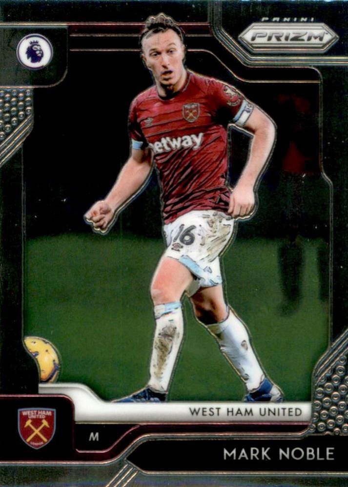 Mark Noble 2019 Panini Prizm Premier League 18