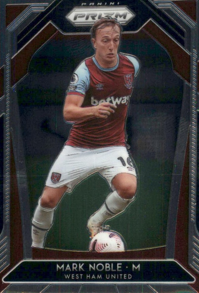 Mark Noble 2020 Panini Prizm Premier League 187