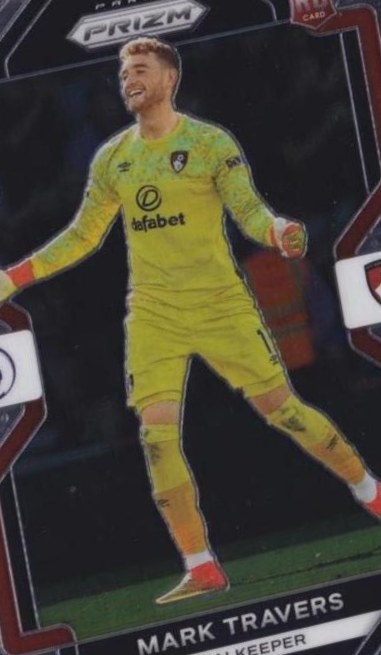 Mark Travers 2022 Panini Prizm Premier League 214