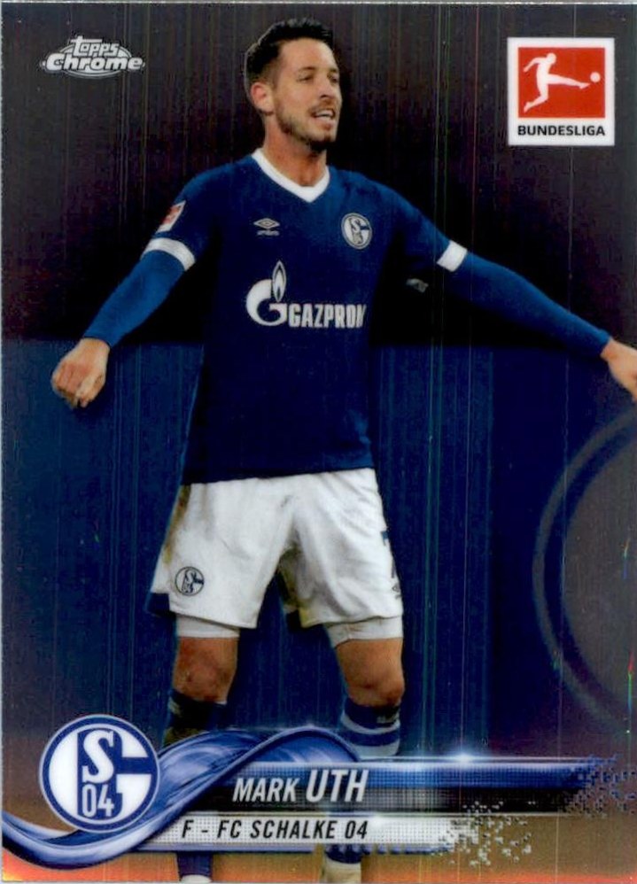 Mark Uth 2018 Topps Chrome Bundesliga 20