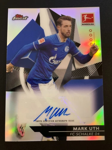 Mark Uth 2020 Topps Finest Refractor