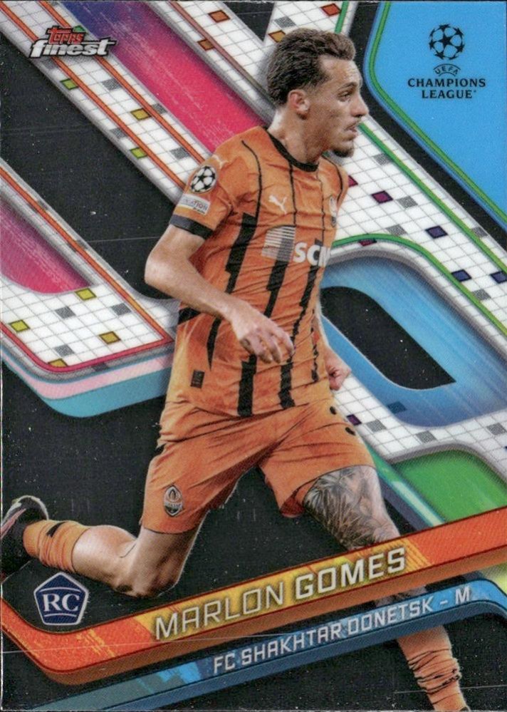 Marlon Gomes 2024 Topps Finest UEFA Club Competitions
