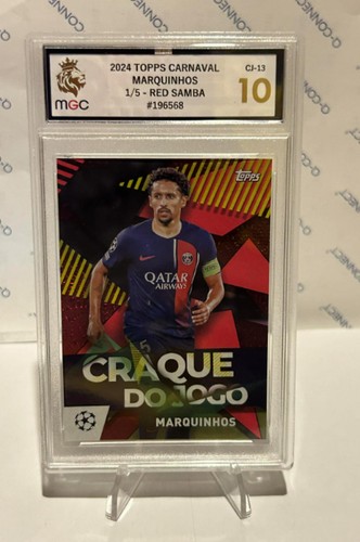 Marquinhos 2024 Topps Carnival Red Samba /5