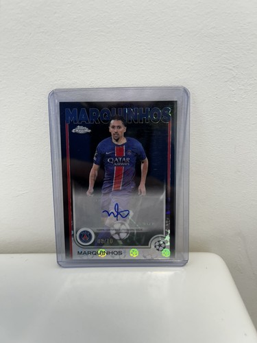 Marquinhos 2024 Topps Chrome Black /10