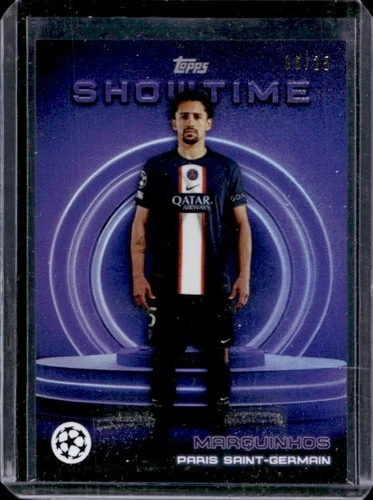 Marquinhos 2022 Topps Chrome Bundesliga Purple /25