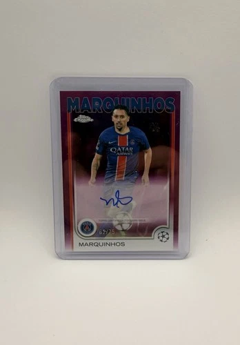 Marquinhos 2024 Topps Chrome Pink /75