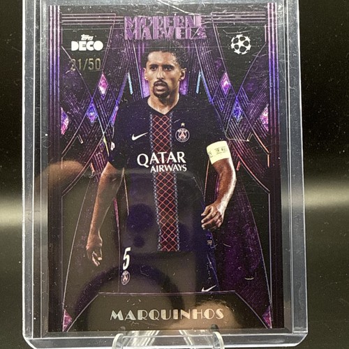 Marquinhos 2025 Topps Deco /50
