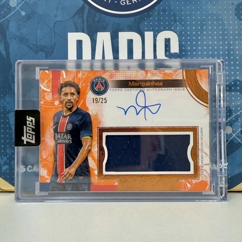 Marquinhos 2025 Topps Exhibition /25