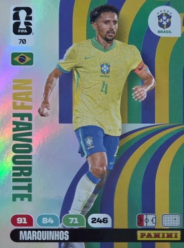 Marquinhos 2026 Panini FIFA World Cup 2026