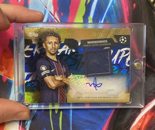 Marquinhos 2025 Topps Flagship Gold /50