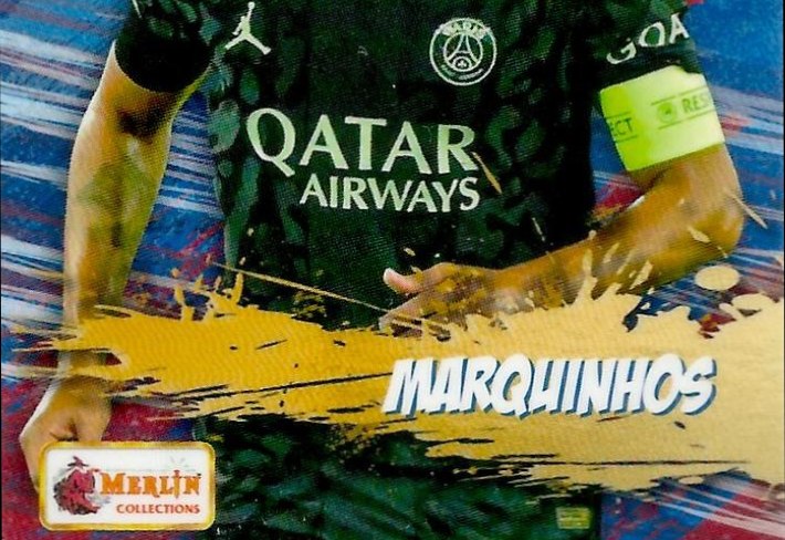 Marquinhos 2023 Topps Merlin Heritage UEFA Club Competitions