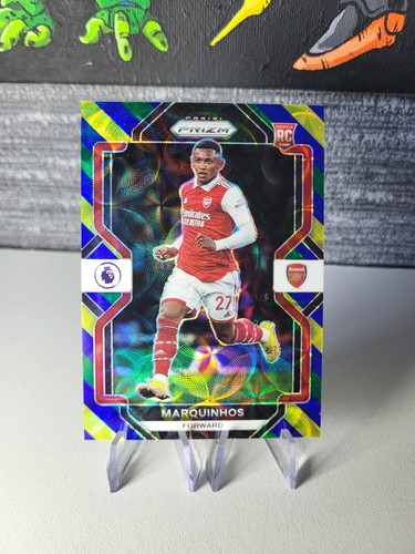 Marquinhos 2023 Panini Prizm Blue Yellow & Green