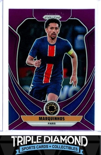 Marquinhos 2025 Panini Prizm Club World Cup Purple Prizm /125