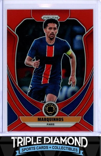 Marquinhos 2025 Panini Prizm Club World Cup Red Prizm /199