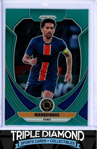 Marquinhos 2025 Panini Prizm Club World Cup Teal Prizm /99