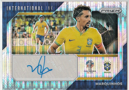 Marquinhos 2024 Panini Prizm Copa America Pulsar #II-M