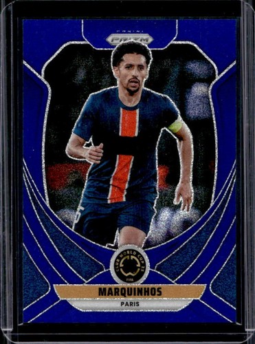Marquinhos 2025 Panini Prizm FIFA Club World Cup Blue Glitter /149