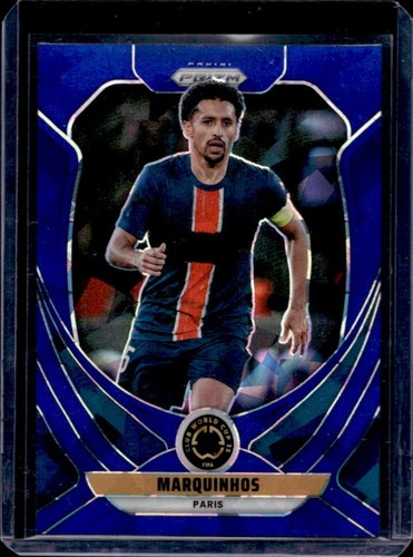 Marquinhos 2025 Panini Prizm FIFA Club World Cup Blue Ice /175